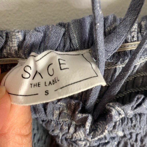 LULU’S Sage The Label Floral Hi Low Hem midi Dress - Picture 7 of 8